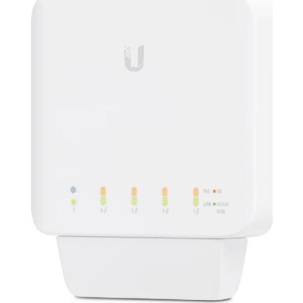 Ubiquiti UniFi USW-Flex Managed L2 PoE Switch with 5 Gigabit (1Gbps) Ethernet Ports