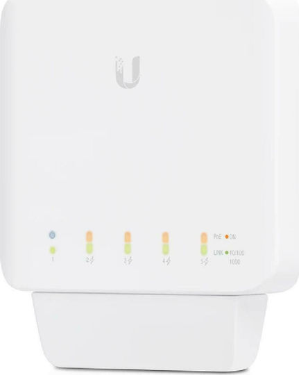 Ubiquiti UniFi USW-Flex Managed L2 PoE Switch with 5 Gigabit (1Gbps) Ethernet Ports - Image 1
