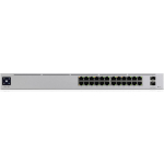 Ubiquiti UniFi Pro 24 POE Gen2 Managed L3 PoE+ Switch with 24 Gigabit (1Gbps) Ethernet Ports and 2 SFP Ports - Image 3
