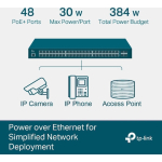 TP-LINK TL-SG3452 Managed L2 Switch with 48 Ethernet Ports and 4 SFP Ports - Image 5