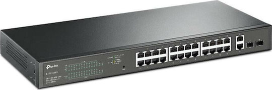 TP-LINK TL-SG1428PE v1 Managed L2 PoE+ Switch με 26 Θύρες Gigabit (1Gbps) Ethernet και 2 SFP Θύρες - Image 1