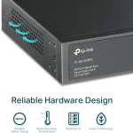 TP-LINK TL-SG1428PE v1 Managed L2 PoE+ Switch με 26 Θύρες Gigabit (1Gbps) Ethernet και 2 SFP Θύρες - Image 3