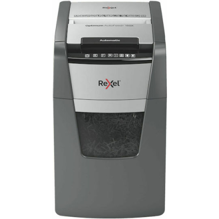Rexel AutoFeed+ 150X Cross Cut 150-Sheet Paper Shredder