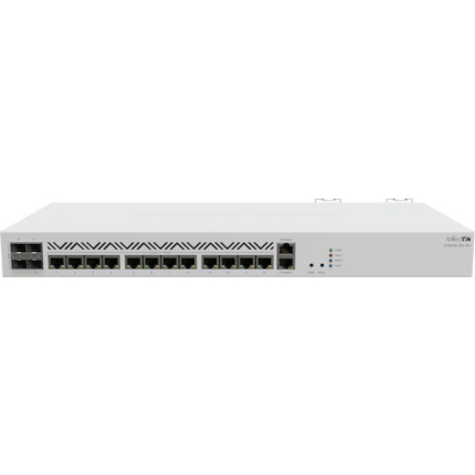 MikroTik CCR2116-12G-4S+ v7 Router with 13 Gigabit Ports