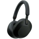Sony WH-1000XM5 Wireless / Wired Over Ear Headphones with 30 hours of Operation and Quick Charge Black