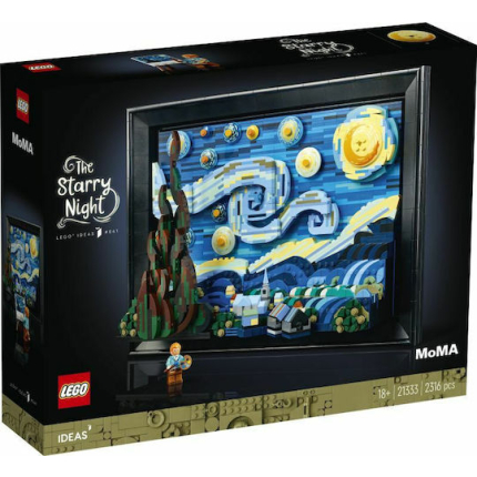 LEGO Ideas Vincent Van Gogh The Starry Night for 18+ Years 2316 Pieces
