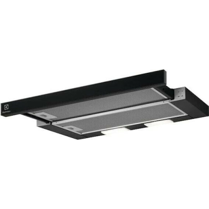 Electrolux Sliding Vent Hood 60cm Black