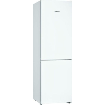Bosch Fridge-Freezer 326lt Total NoFrost H186xW60xD66cm White KGN36VWED