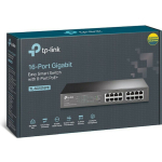 TP-LINK TL-SG1016PE Unmanaged L2 PoE+ Switch with 16 Gigabit (1Gbps) Ethernet Ports - Image 3