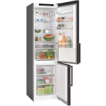 Bosch Fridge-Freezer 363lt NoFrost H203xW60xD66.5cm Black KGN39VXBT - Image 2