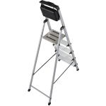 Krause Secury Ladder Aluminum with 5+1 Steps 184cm - Image 2