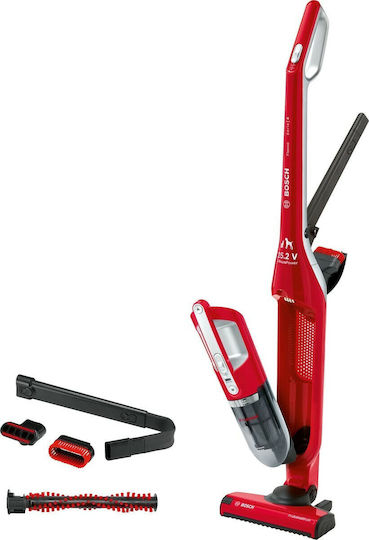 Bosch Rechargeable 2 in 1 Stick & Handheld Vacuum 25.2V Red BBH3ZOO28 - Image 1