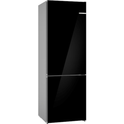 Bosch Fridge-Freezer 440lt Total NoFrost H203xW70xD66.7cm Black KGN49LBCF