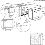 Electrolux Over Counter Oven 72lt W59.6cm. - Image 3