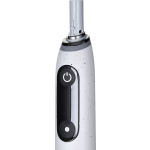 Oral-B iO Series 10 Electric Toothbrush with Timer, Pressure Sensor, and Travel Case Stardust White - Image 4