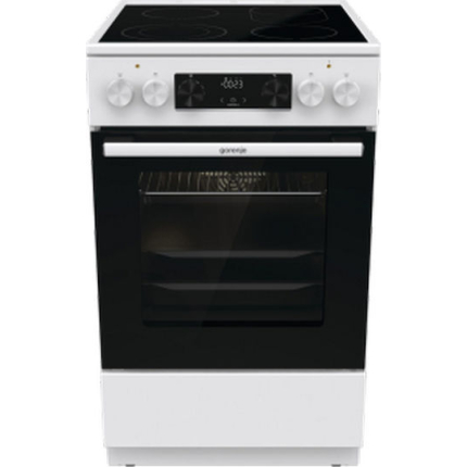 Gorenje Cooker 70lt with Ceramic Hobs W50cm. White