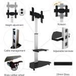 Techly ICA-TR3SL ICA-TR3SL TV Mount Floor up to 70" and 40kg - Image 4