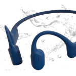 Shokz OpenRun Bone Conduction Bluetooth Handsfree Earphones with Sweat Resistance Blue - Image 2