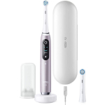 Oral-B iO Series 9N Electric Toothbrush with Timer, Pressure Sensor, and Travel Case Rose Quartz
