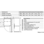 Bosch Fridge-Freezer 631lt Total NoFrost H186xW86xD81cm Inox KGN86AIDR - Image 3