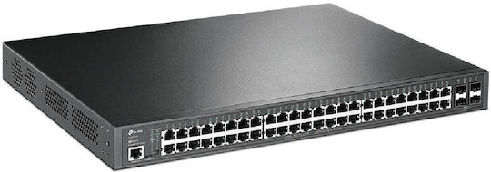 TP-LINK TL-SG3452P Managed L2 PoE+ Switch with 48 Gigabit (1Gbps) Ethernet Ports and 4 SFP Ports - Image 1