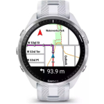 Garmin Forerunner 965 Titanium 47mm Waterproof Smartwatch with Heart Rate Monitor (Whitestone/Powder Grey) - Image 3