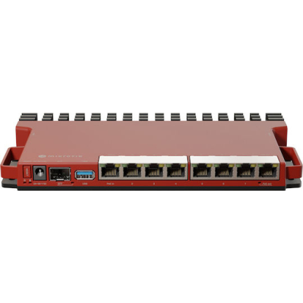 MikroTik L009UiGS-RM v7 Wireless Router with 8 Gigabit Ports