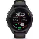 Garmin Forerunner 265s 42mm Waterproof Smartwatch with Heart Rate Monitor (Black/Amp Yellow)
