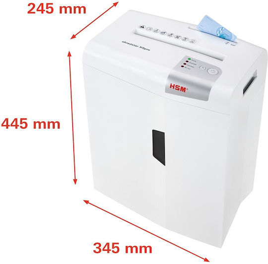 HSM Shredstar X6PRO Cross Cut 6-Sheet Paper Shredder - Image 1