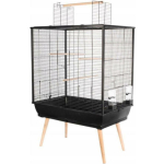 Zolux Bird Cage Neo Jili XL 81x48x132 Black 81x48x132cm. - Image 2