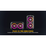 W-King T9-2 Bluetooth Speaker 80W with Battery Life up to 24 Hours Black - Image 7