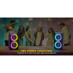W-King T9-2 Bluetooth Speaker 80W with Battery Life up to 24 Hours Black - Image 8