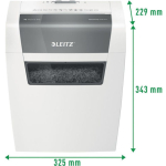 Leitz Iq Home P4 6-Sheet Paper Shredder - Image 2