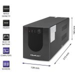 Qoltec FR UPS Line-Interactive 1500VA 900W With 4 Outlets - Image 2
