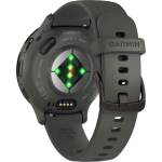 Garmin Venu 3S Stainless Steel 41mm Waterproof Smartwatch with Heart Rate Monitor (Slate Stainless Steel Bezel with Pebble Gray Case and Silicone Band) - Image 6