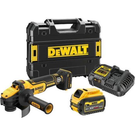 Dewalt Grinder 125mm Battery 1x6Ah