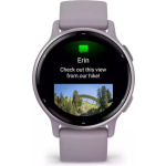 Garmin Vivoactive 5 Aluminium 42mm Waterproof Smartwatch with Heart Rate Monitor (Orchid) - Image 2