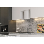 Maan Elba Mini WPB 431 Island Vent Hood 31cm White - Image 5
