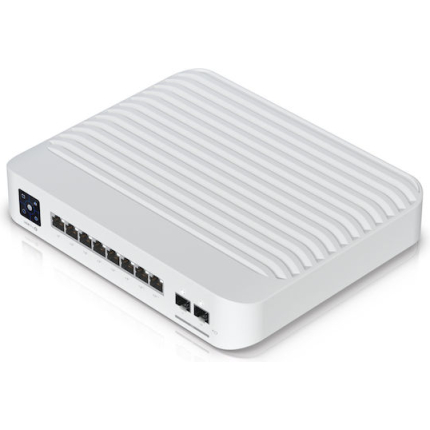 Ubiquiti Unifi Managed L2 PoE Switch with 8 Gigabit (1Gbps) Ethernet Ports and 8 SFP Ports