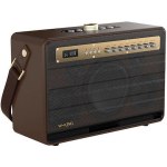 W-King Karaoke Speaker with Wireless Microphones K6L Brown - Image 2