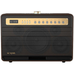 W-King Karaoke Speaker with Wireless Microphones K6L Brown - Image 3