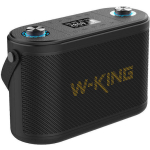 W-King W-King Karaoke Speaker with Wireless Microphones and Lighting Effects H10 Black - Image 3