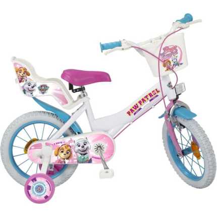 Toimsa Paw Patrol 14" Kids Bicycle City White