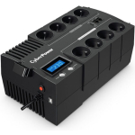 CyberPower BR1000ELCD-FR (French Socket) UPS Line-Interactive 1000VA 600W with 8 Schuko Power Plugs