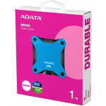 Adata USB 3.2 External 2.5" SSD 1TB Blue - Image 2