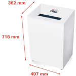 HSM Pure 530 11-Sheet Paper Shredder - Image 6