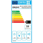 Akpo WK-4 Classic Eco Chimney Vent Hood 60cm Inox - Image 4