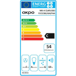 Akpo WK-4 Clarus Chimney Vent Hood 60cm Gray - Image 3