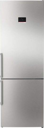 Bosch Fridge-Freezer 440lt Total NoFrost H203xW70xD66.7cm Inox KGN497ICT - Image 1