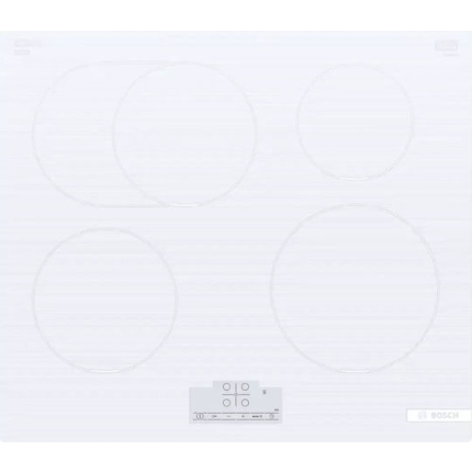 Bosch Serie 4 Induction Cooktop Autonomous with Child Lock Function 59.2x52.2εκ. White